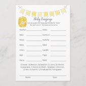 ベビー言語ゲームボーイテディベアカード プログラム (正面)