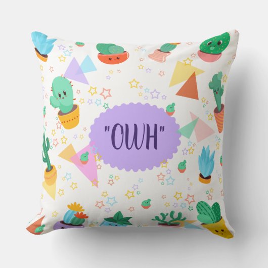 ベビー言語 クッション (正面)