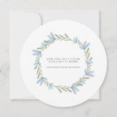 ベビー誕生のお知らせ歓迎ベビー (裏面)