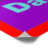 ベビー誕生デイポスター ポスター (角)