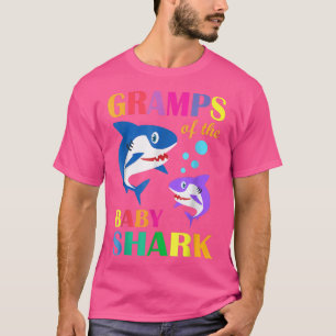ベビー誕生日のグランプShark Gramps Shark Chr Tシャツ