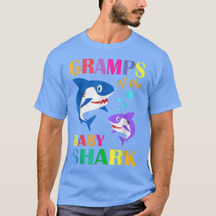 ベビー誕生日のグランプShark Gramps Shark Chr Tシャツ