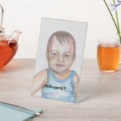 ベビー誕生日 台座サイン (インサイチュ)