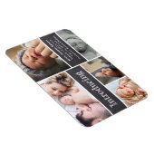 ベビー誕生発表フォトコラージュ紹介 マグネット (右側)