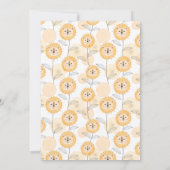 ベビー誕生発表歓迎ベビー獅子花 (裏面)