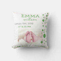 ベビー誕生統計グリーンサークル写真