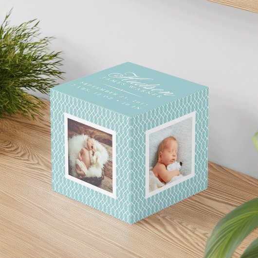 ベビー誕生統計フォトキューブ | アクア フォトキューブ