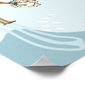 ベビー誕生統計子供部屋ウォールアート ポスター (角)