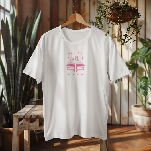 ベビー読み込み中です お待ちください カスタム出産予定日Tシャツ Tシャツ