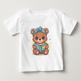 ベビー読ベアの著書 ベビーTシャツ