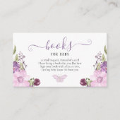 ベビー請求カード簿 | Elephant Baby Girl エンクロージャーカード (正面)