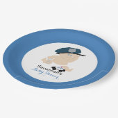 ベビー警官カスタム紙プレート ペーパープレート (アングル)