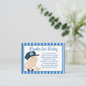 ベビー警察官赤ちゃんシャワーベビー本 エンクロージャーカード (スタンド正面)