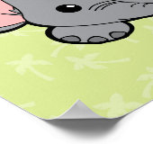 ベビー象かわいこちゃん ポスター (角)