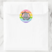 ベビー象かわいこちゃん ラウンドシール (バッグ)