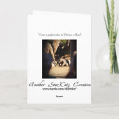 ベビー象のバースデー・カード カード (裏面)