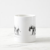 ベビー象のマグ コーヒーマグカップ (中央)