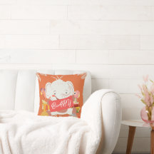 ベビー象の化粧枕