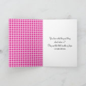 ベビー象の花生まれたばかりの咲き カード (内部)