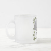 ベビー象のTシャツおよびギフト フロストグラスマグカップ (左)