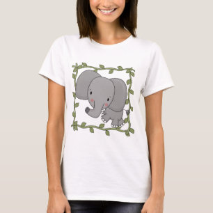 ベビー象のTシャツおよびギフト Tシャツ