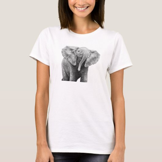 ベビー象のTシャツ Tシャツ (正面)