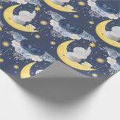 ベビー象オンムーン ラッピングペーパー (角)