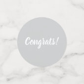 ベビー象ガールベビーシャワー紙吹雪 コンフェッティ (スモール正面)