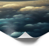 ベビー象クレセントムーンで眠る ポスター (コーナー)