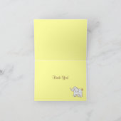 ベビー象サンキューカード サンキューカード (内部)