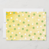 ベビー象ジャングルベビーシャワー招待状 招待状 (裏面)