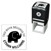 ベビー象スタンプこの本は セルフインキングスタンプ (インサイチュ)