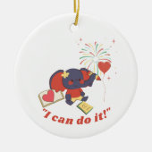 ベビー象セラミックオーナメント セラミックオーナメント (正面)