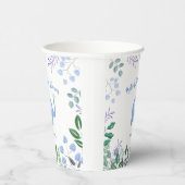 ベビー象ソングバードベビーシャワー 紙コップ (右)