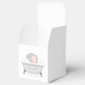 ベビー象バブルバスガールベビーシャワー フェイバーボックス (オープン)