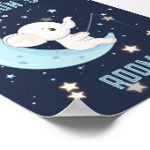 ベビー象パーソナライズされた魚釣り4スターズポスター ポスター (角)