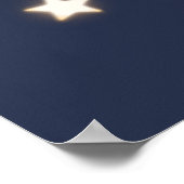 ベビー象パーソナライズされた魚釣り4スターズポスター ポスター (角)