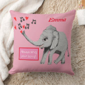 ベビー象ビッグドリーム クッション (ブランケット)