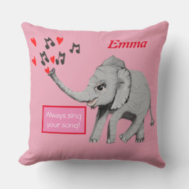 ベビー象ビッグドリーム クッション