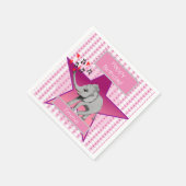 ベビー象ビッグドリーム スタンダードカクテルナプキン (角)