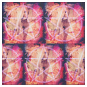 ベビー象ペンタグラム ファブリック (見本)