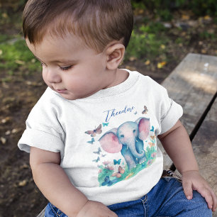 ベビー象ボーイ ベビーTシャツ