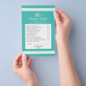 ベビー象水玉模様ミイラまたはダディーゲーム チラシ (ハンドル)