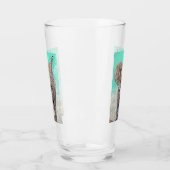 ベビー象絵画象 タンブラーグラス (左)