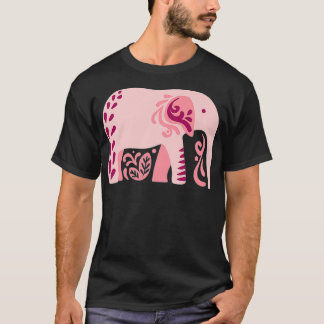 ベビー象踊りDab象ファンとMa Tシャツ
