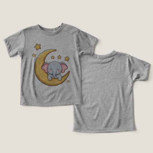 ベビー象 (デザイン正面&裏面)