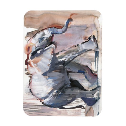 ベビー象2012 マグネット (縦)