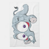 ベビー象 キッチンタオル (縦)