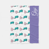 ベビー象 フリースブランケット (正面)