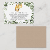 ベビー赤ちゃんシャワーカード用スロッスブック エンクロージャーカード (正面/裏面)